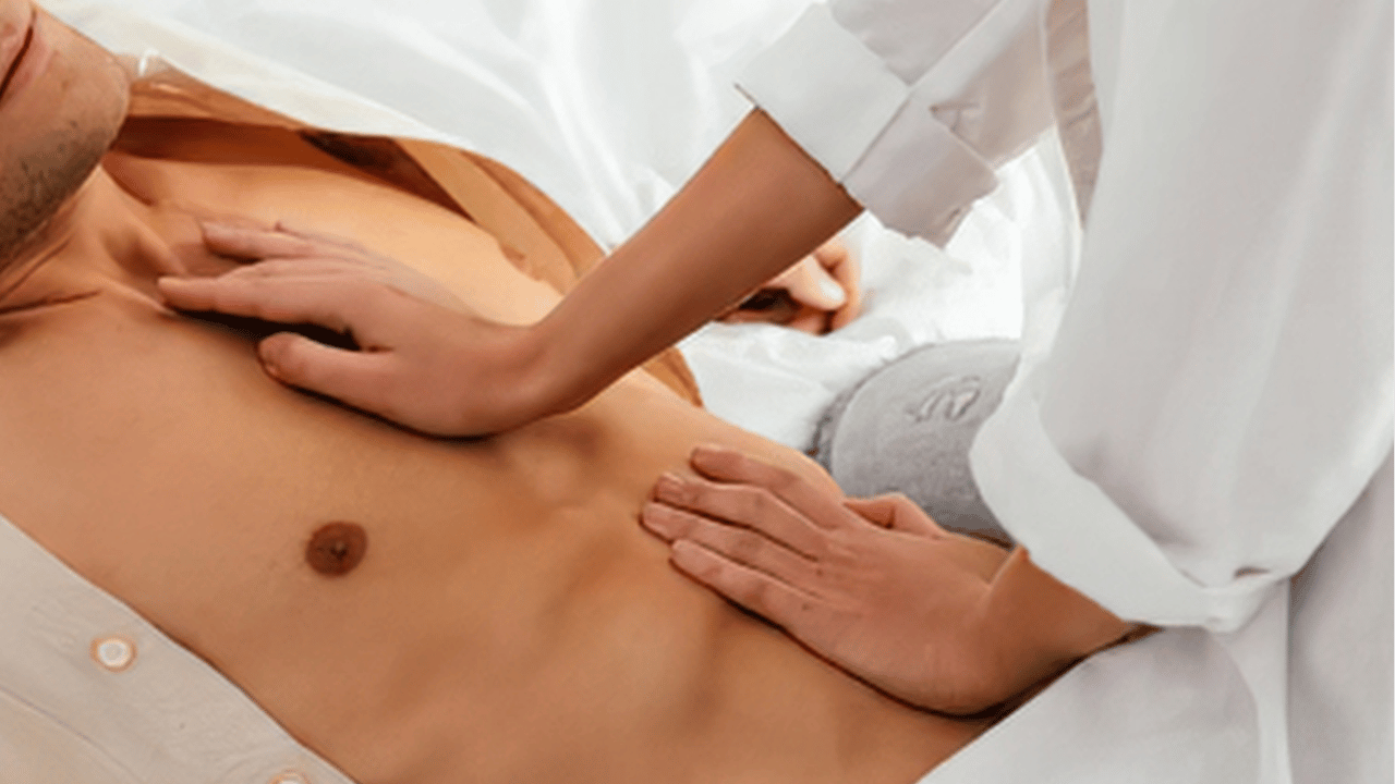 Hand: Stomach Massage for a Better Erection