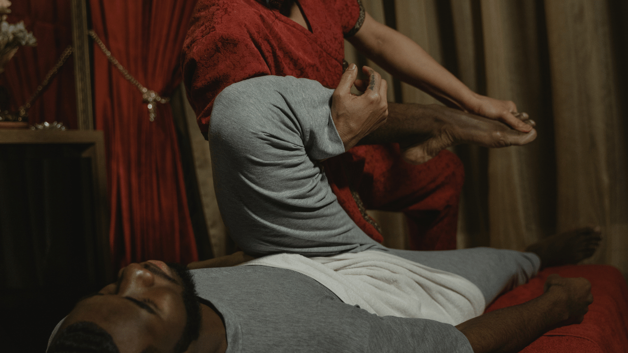 Hand: Inner Thigh Massage for Better Erections