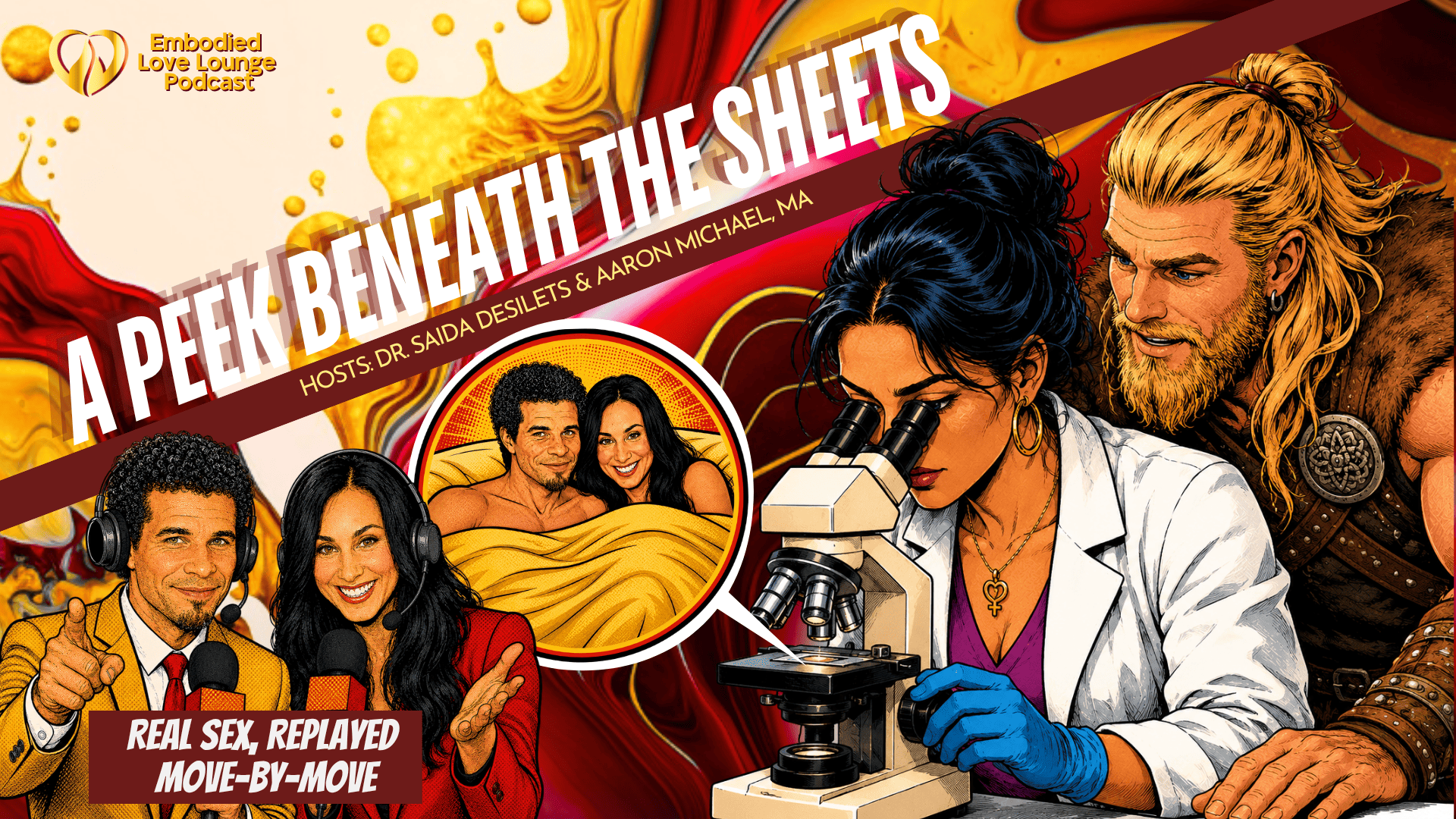 A Peak Beneath The Sheets: Real Sex, Replayed Move-By-Move